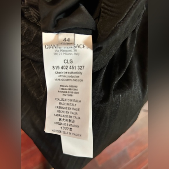 Versace Crystal Embellished Dress - Picture 6 of 8